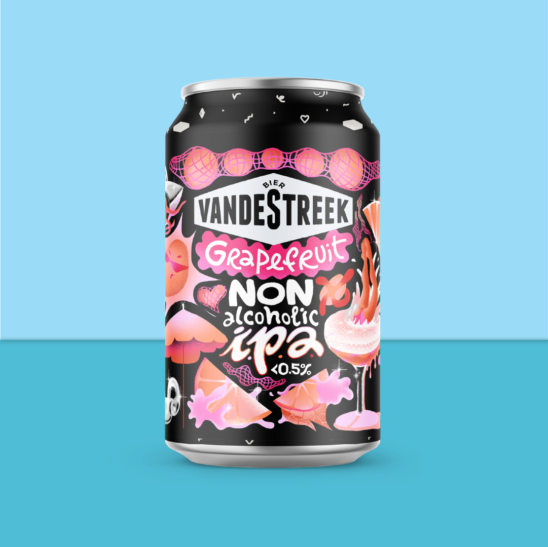 Vanderstreek Non Alcoholic IPA ølkasse 24pk hoppig