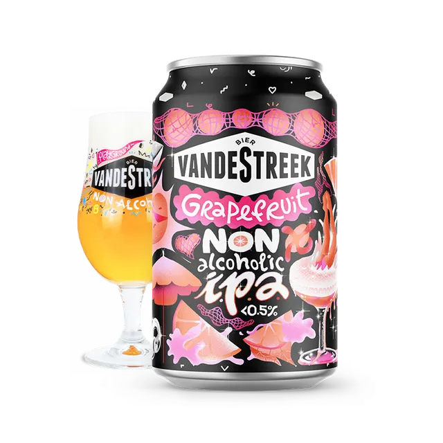 Vanderstreek Grapefruit IPA øl 33 cl grapefrukt lavalko