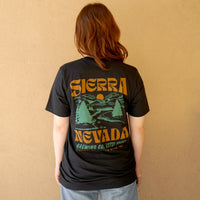 Sierra Nevada Retro Magic Mountain t-skjorte med ryggtrykk
