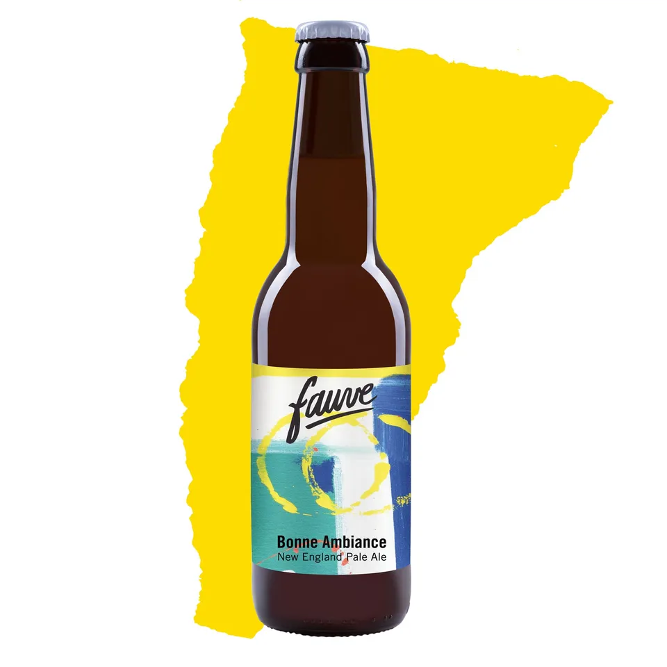 Fauve Bonne Ambiance Pale Ale øl flaske 33cL Mosaic