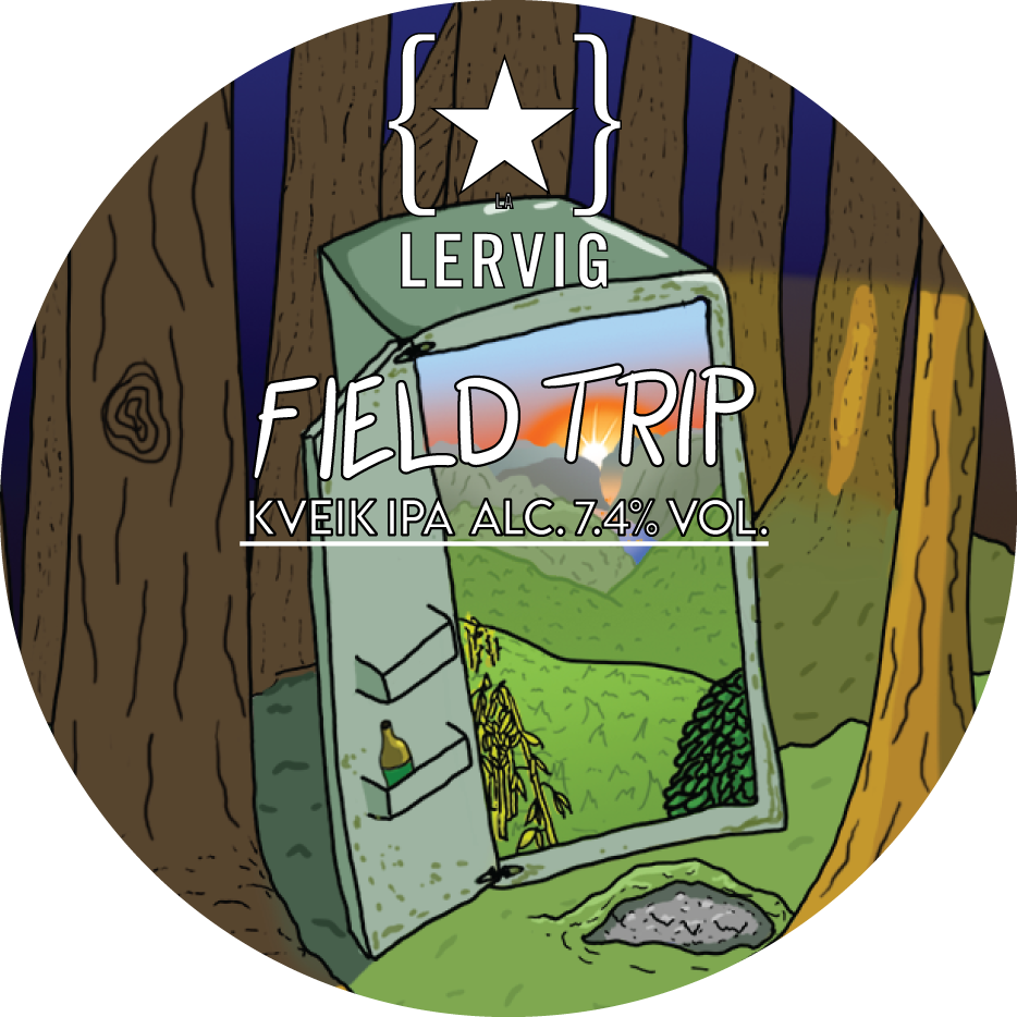 Lervig Field Trip øl 33 cl boks lett