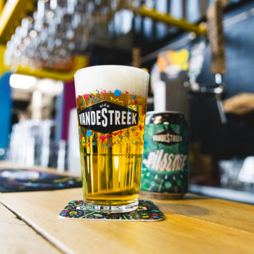 Vanderstreek Pilsener øl boks 33 cl glutenfri