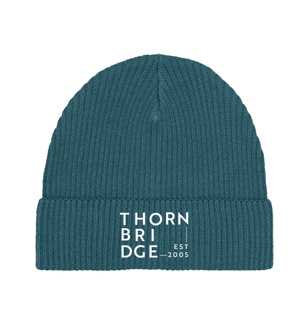 Thornbridge Beanie lue strikket svart one size