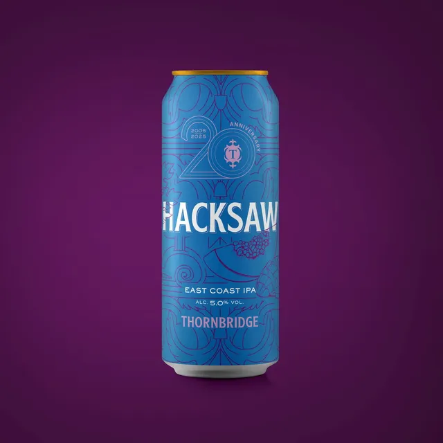 Thornbridge Hacksaw IPA ølboks 440ml pasjonsfrukt