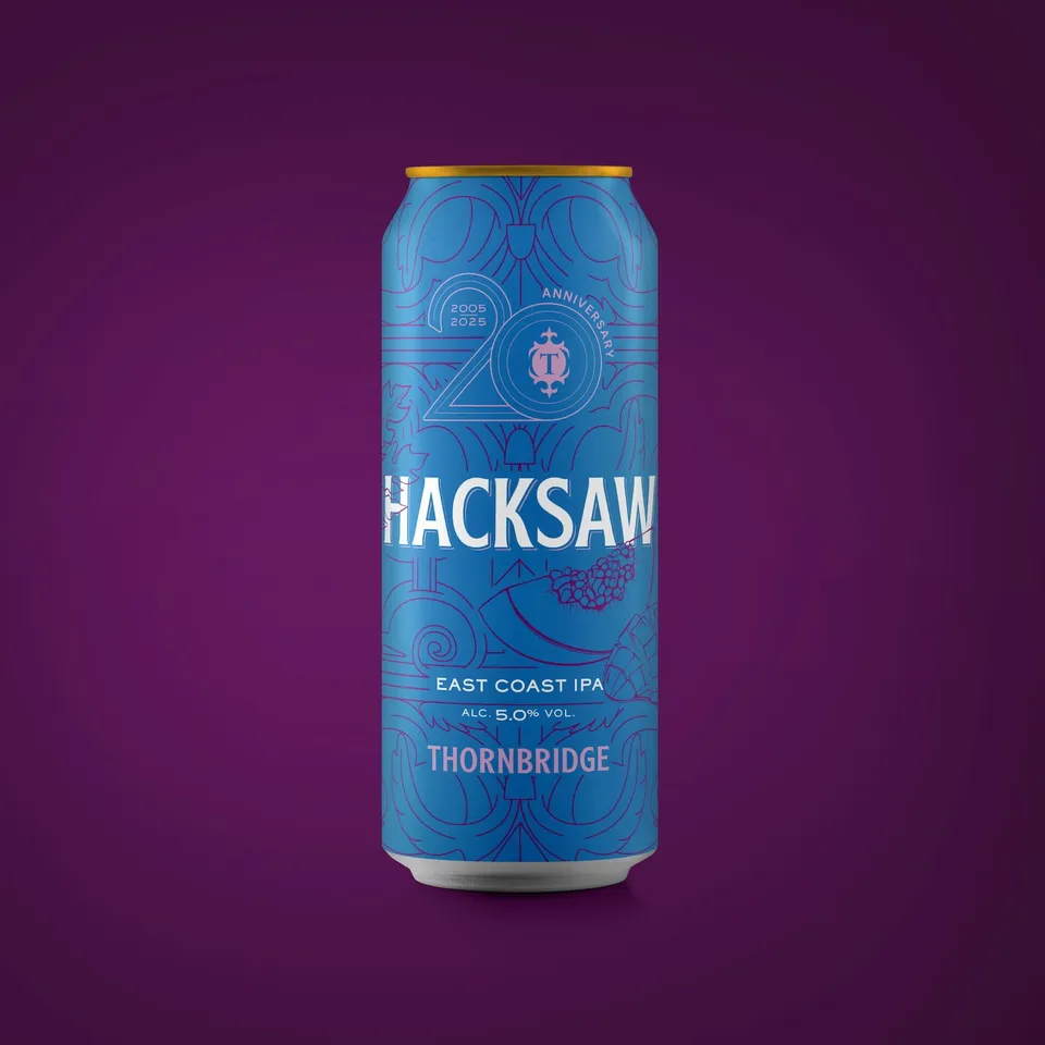 Thornbridge Hacksaw IPA ølboks 440ml pasjonsfrukt