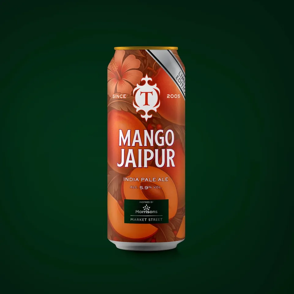Thornbridge Mango Jaipur IPA øl 440 ml boks 5,9% mango