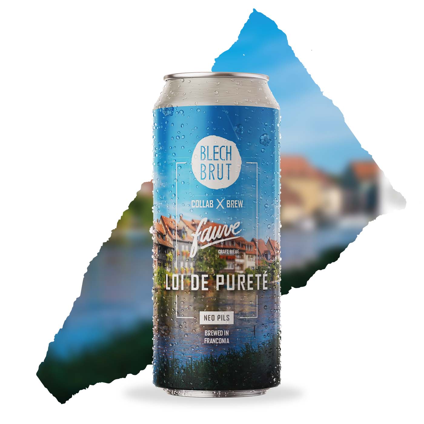 Fauve Loi de Pureté Néo-Pils boks 44cl 5,6%