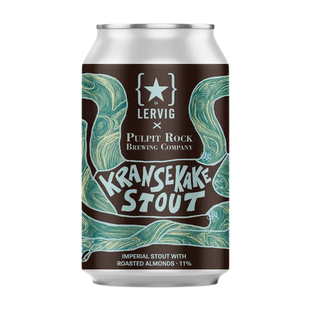 Lervig Kransekake Stout øl 330 ml mandel