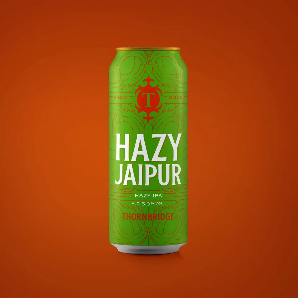 Thornbridge Hazy Jaipur IPA boks 5,9% mango
