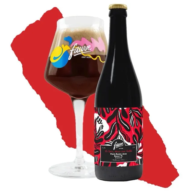 Fauve Le Soir dans une Vallée barleywine 75cL fatpreget