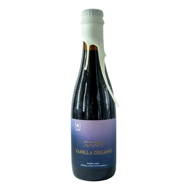 Lervig Vanilla Dreams stout øl boks 33cl vanilje