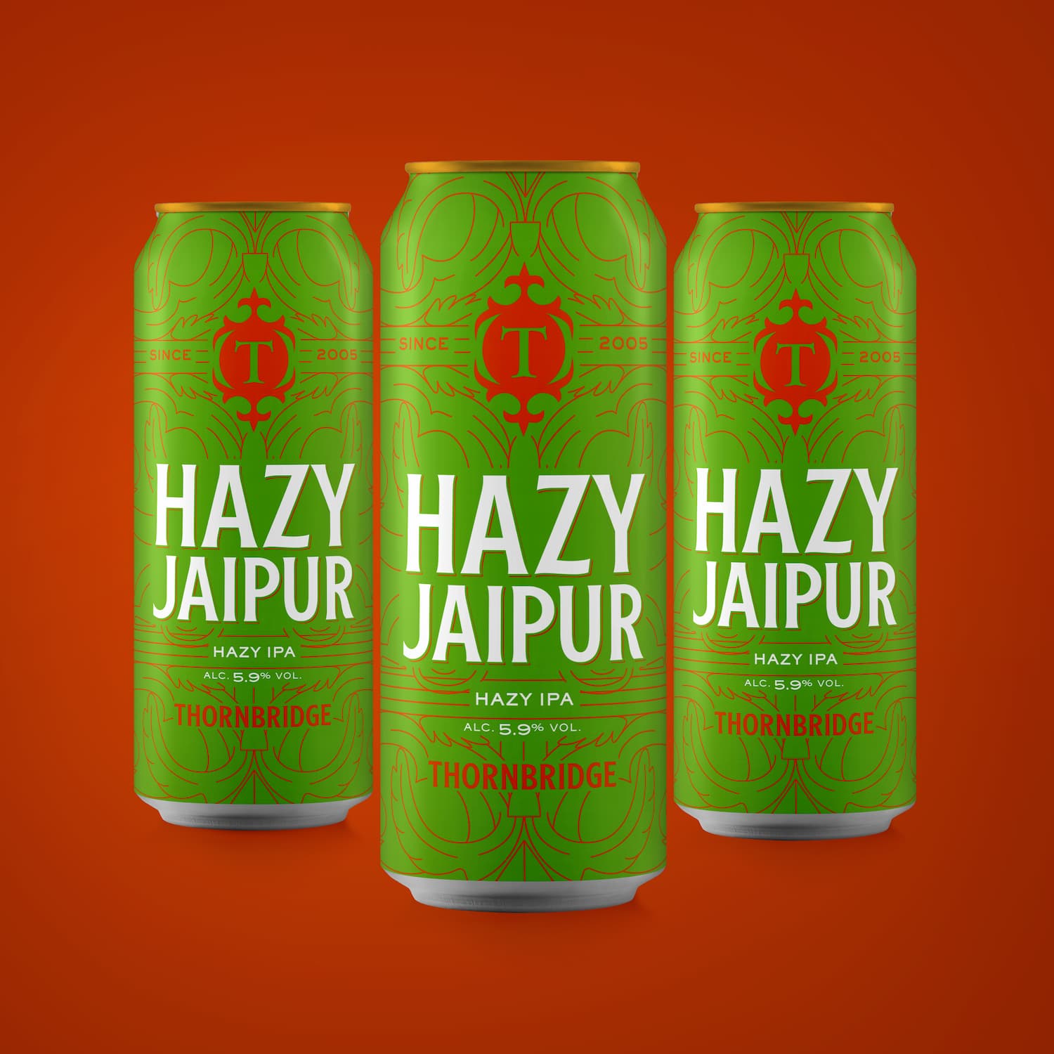 Thornbridge Hazy Jaipur IPA boks 5,9% mango