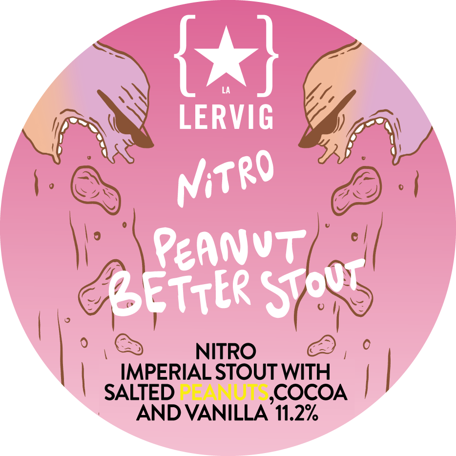 Lervig Peanut Better stout boks 33cl peanøtt