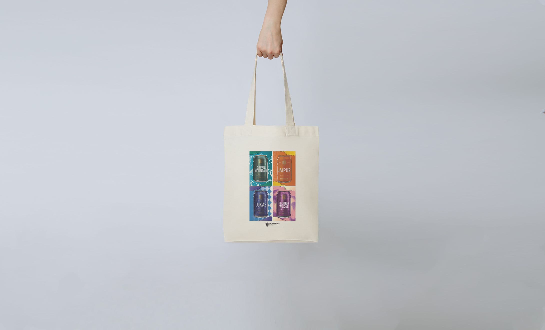 Thornbridge Tate Tote handlenett Natural økologisk