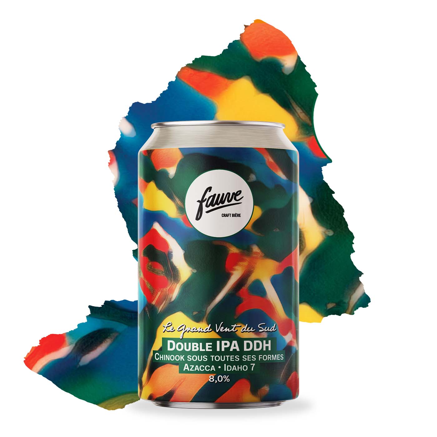 Fauve Le Grand Vent du Sud DIPA boks 33 cl chinook