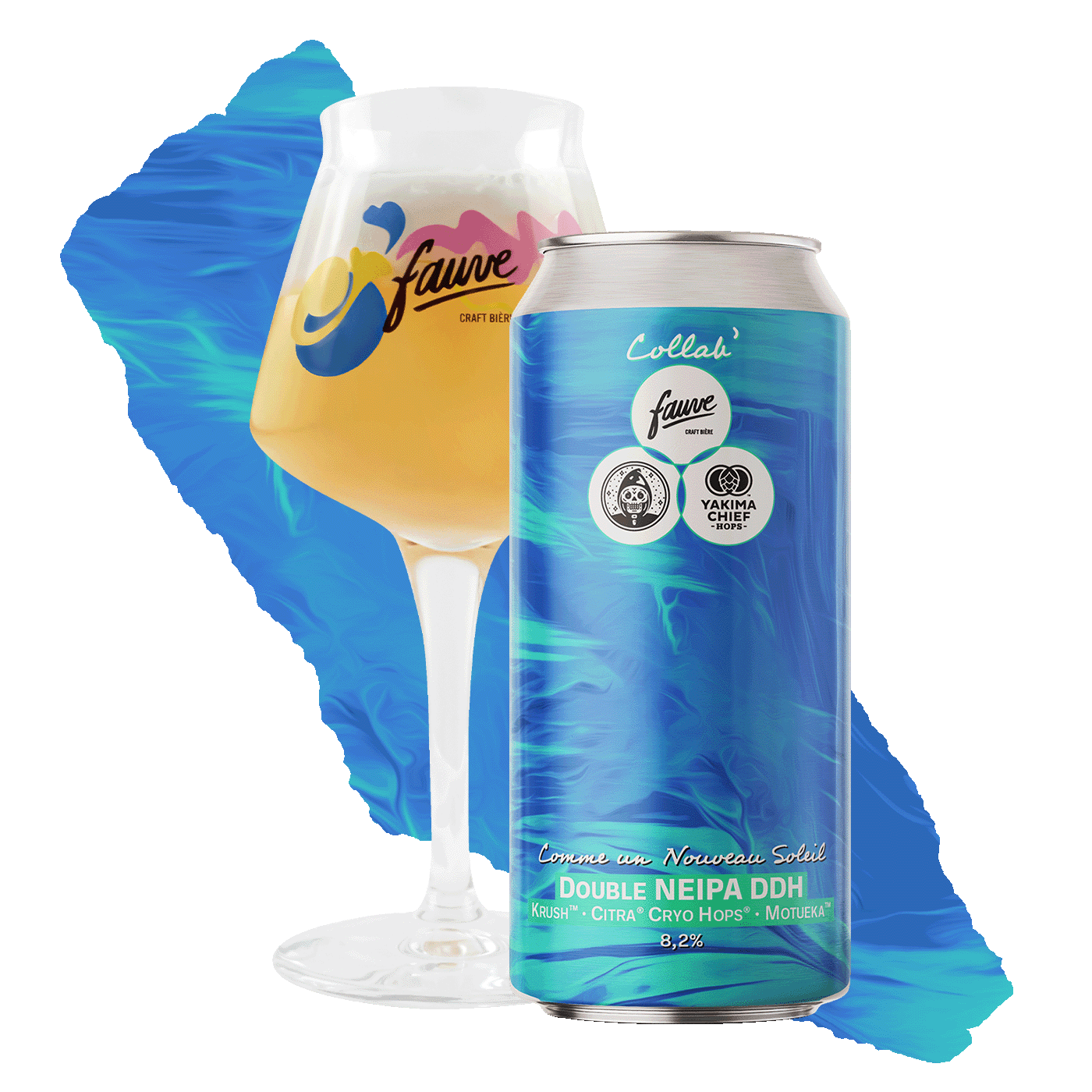 Fauve Comme Un Nouveau Soleil øl 44 cl boks 8,2 prosent