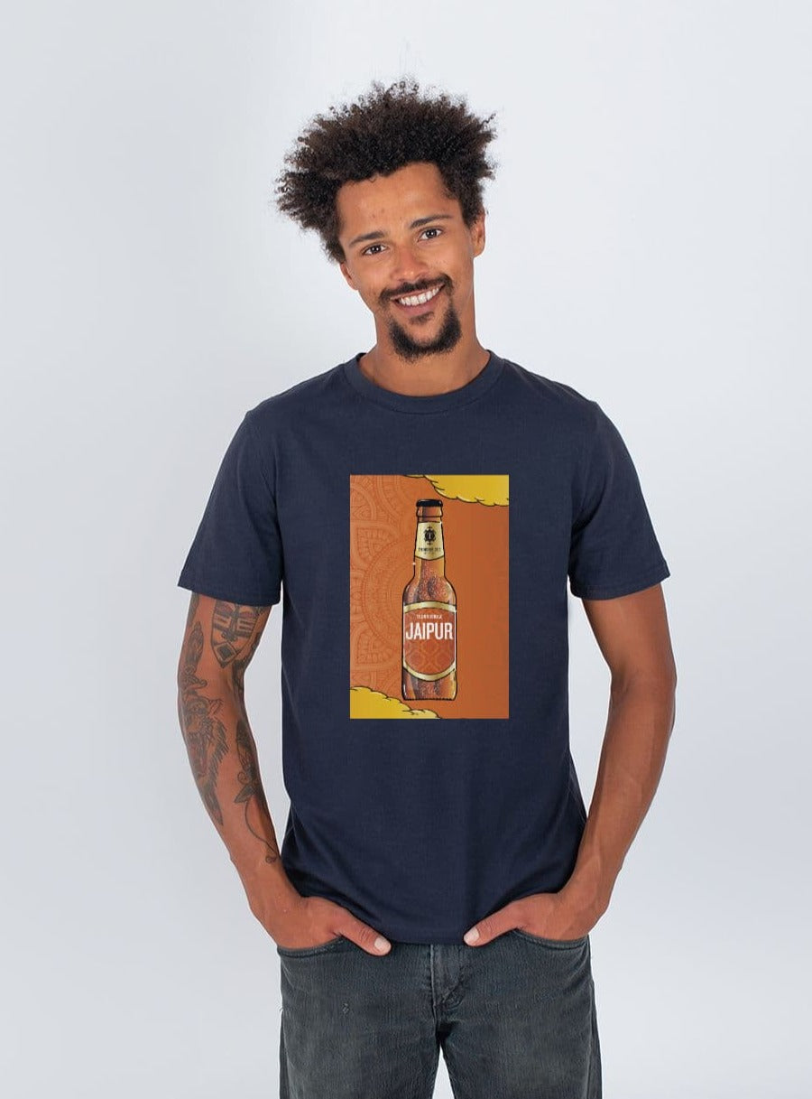 Thornbridge Jaipur TT Bottle t-skjorte hvit økologisk