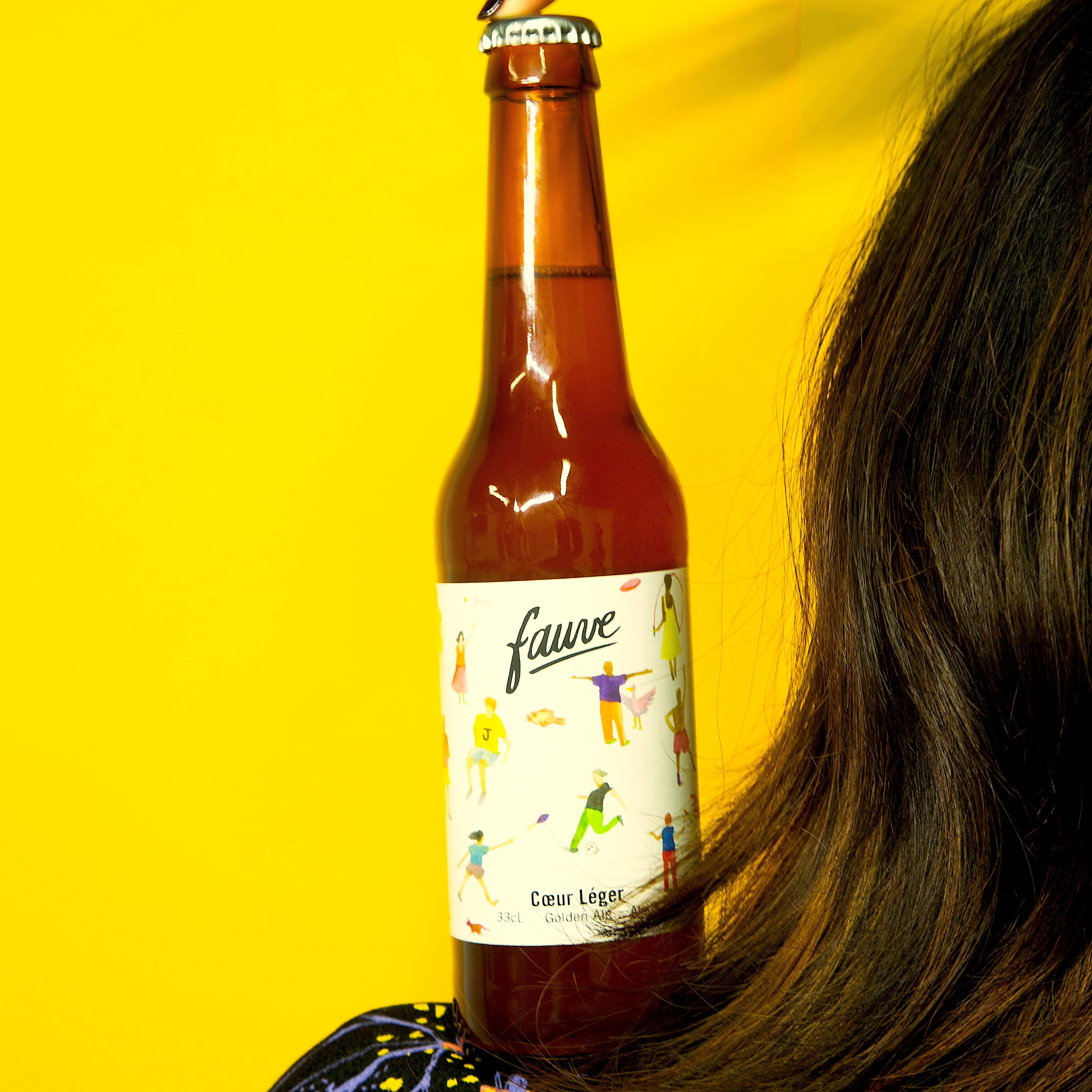 Fauve Cœur Léger golden ale øl flaske 33 cl sitrus