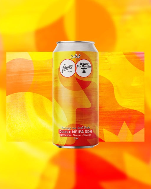 Fauve Hommage Cent Ponts dobbel NEIPA 44 cl boks