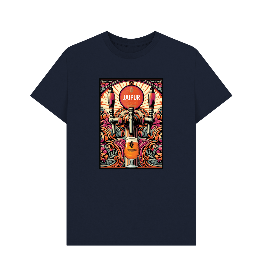 Thornbridge Jaipur Keg t-skjorte denimblå
