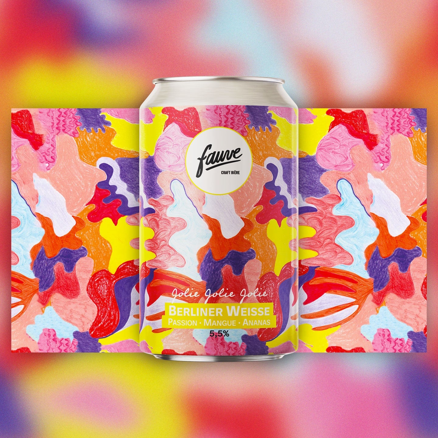Fauve Jolie Jolie Jolie surøl boks 33 cl pasjon