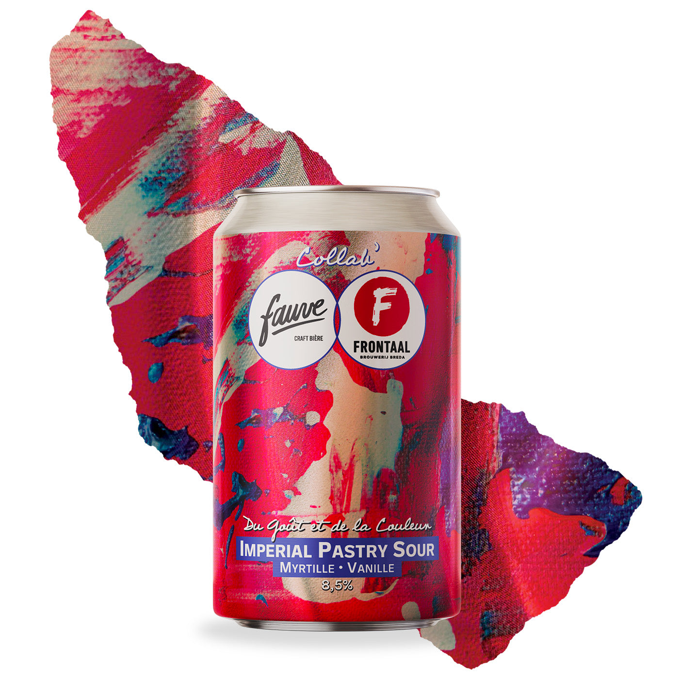 Fauve Du Goût et de la Couleur øl boks 33cL blåbær