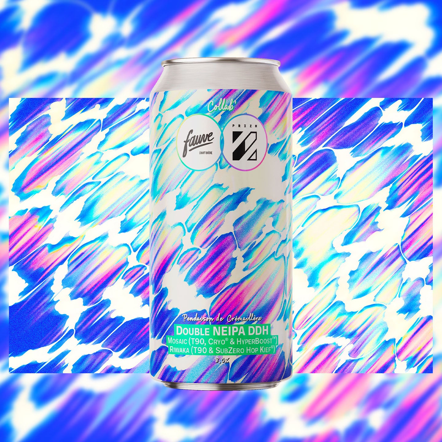 Fauve Pendaison de Crémaillère dobbel NEIPA øl 44cl 8%