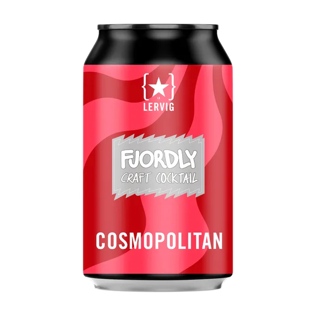 Lervig Cosmopolitan surøl boks 33 cl tranebær