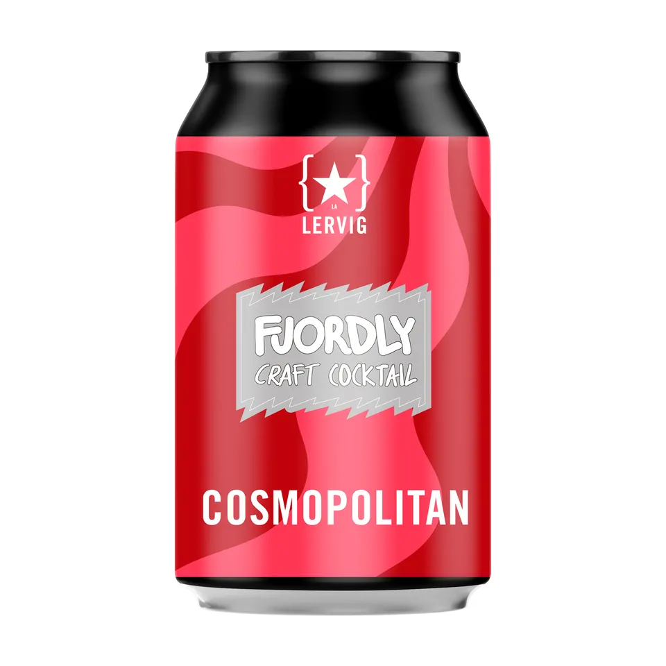 Lervig Cosmopolitan surøl boks 33 cl tranebær