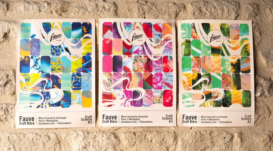 Fauve Collaborations plakat A2
