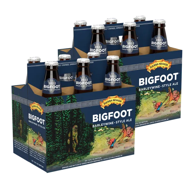 Sierra Nevada Bigfoot barleywine øl lagret utgave sterk
