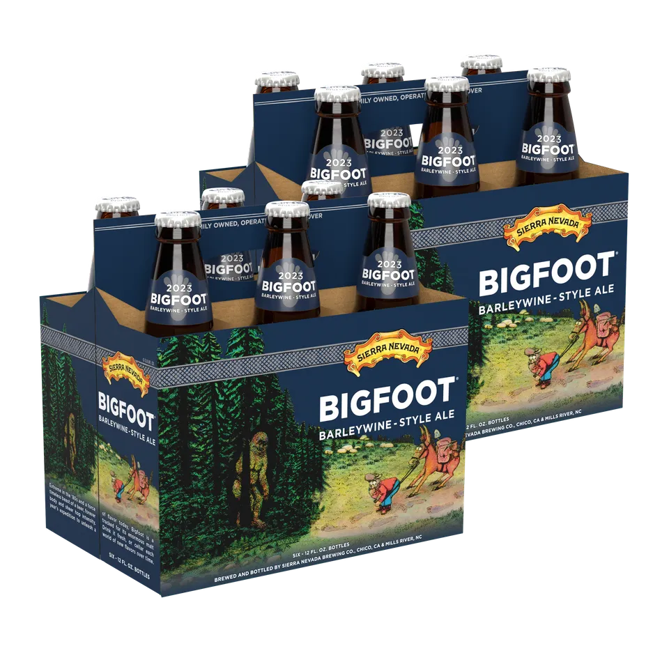 Sierra Nevada Bigfoot barleywine øl lagret utgave sterk