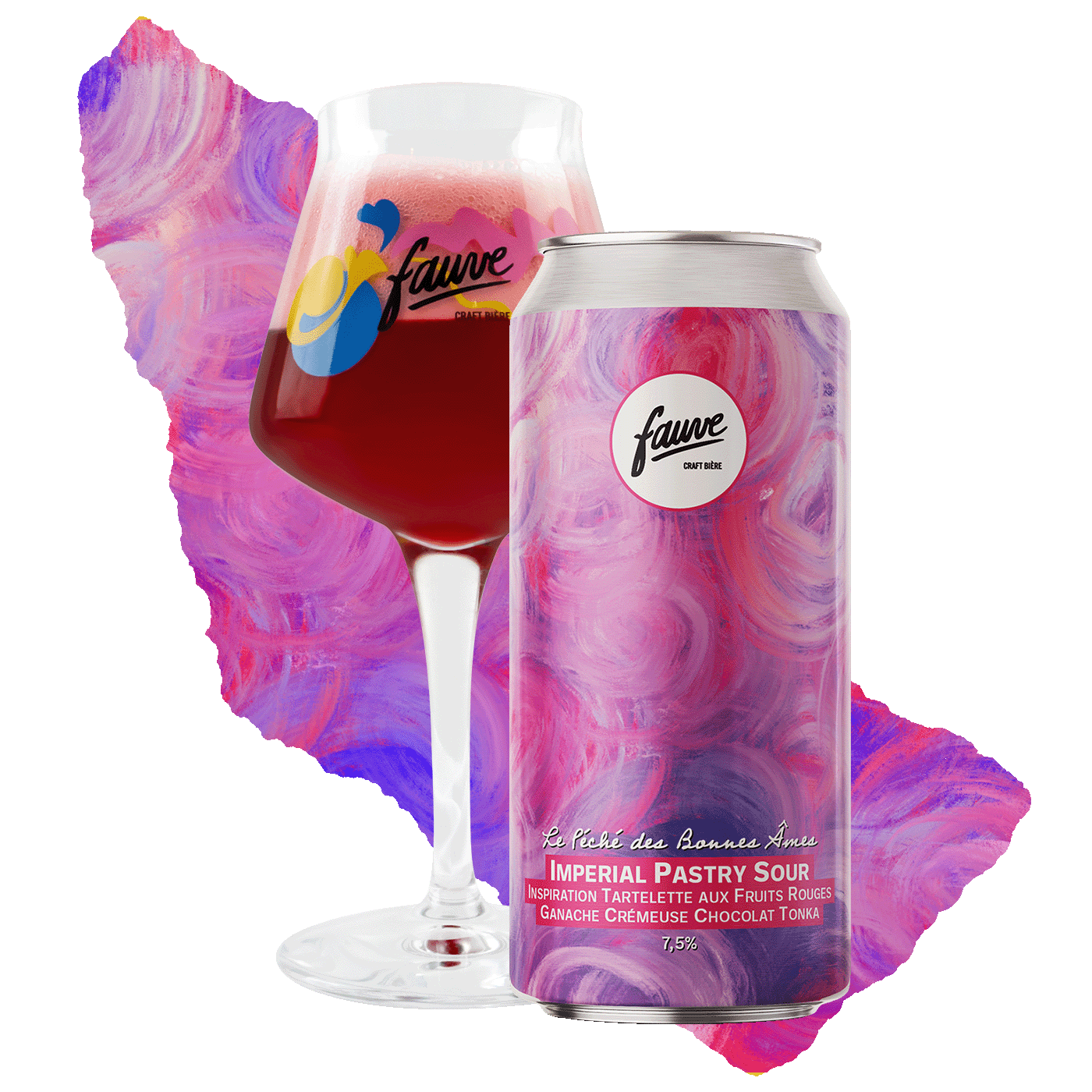 Fauve Le Péché des Bonnes Âmes pastry sour 44cL bær