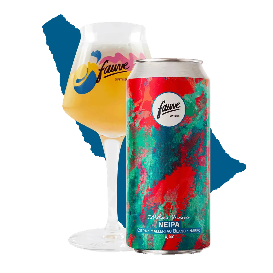 Fauve Esthétique Brumeuse NEIPA boks 44 cl sitrus