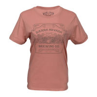 Sierra Nevada Handcrafted dame t-skjorte hvit