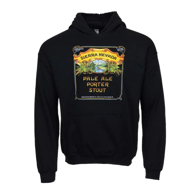 Sierra Nevada Pale Porter Stout hettegenser svart