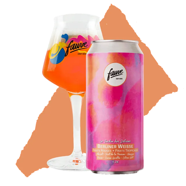 Fauve Jardin des Délices berliner weisse øl 44 cl 5,3 %