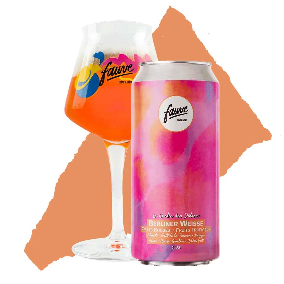 Fauve Jardin des Délices berliner weisse øl 44 cl 5,3 %