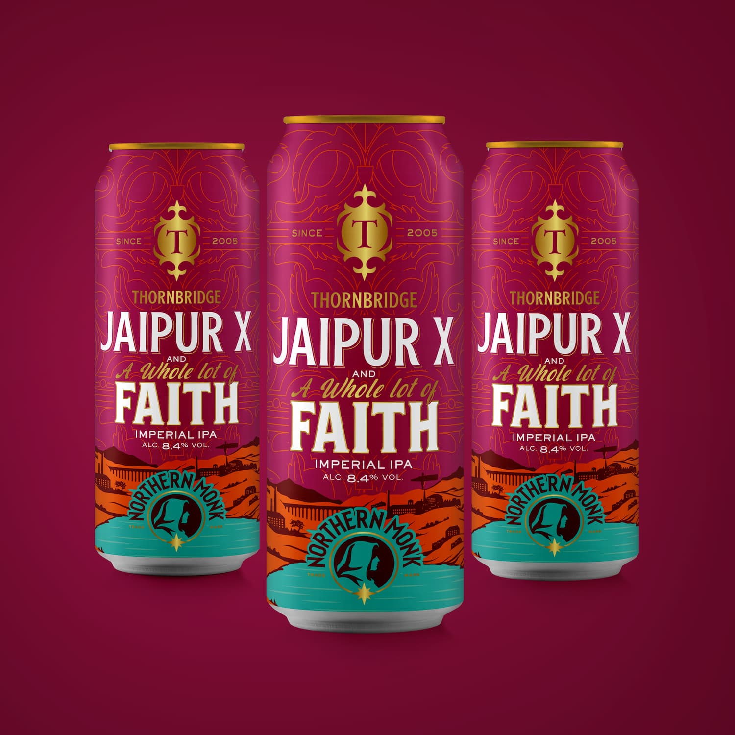 Thornbridge Jaipur X Faith imperial IPA boks 8,4% saftig