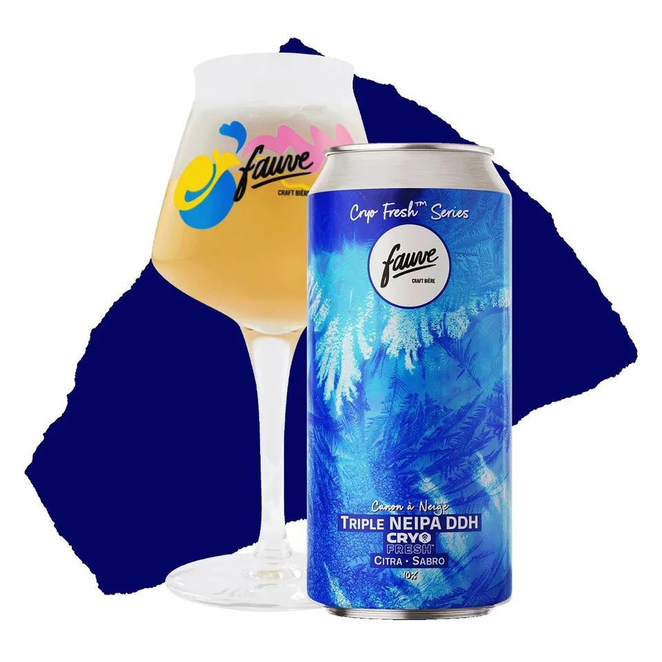 Fauve Canon à Neige triple NEIPA øl 44cL boks 10%