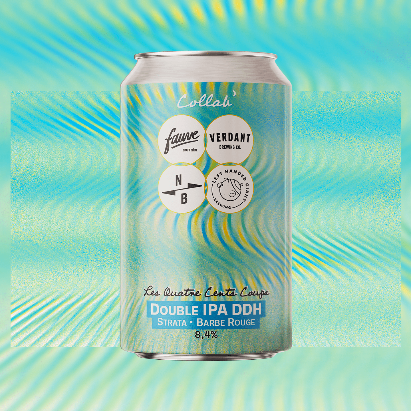 Fauve Les Quatre Cents Coups øl boks 33cl Double IPA