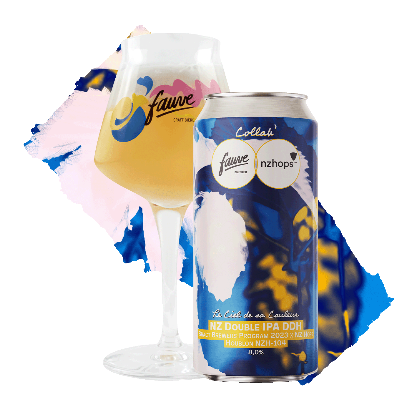 Fauve Le Ciel de sa Couleur double IPA boks 44 cl NZ