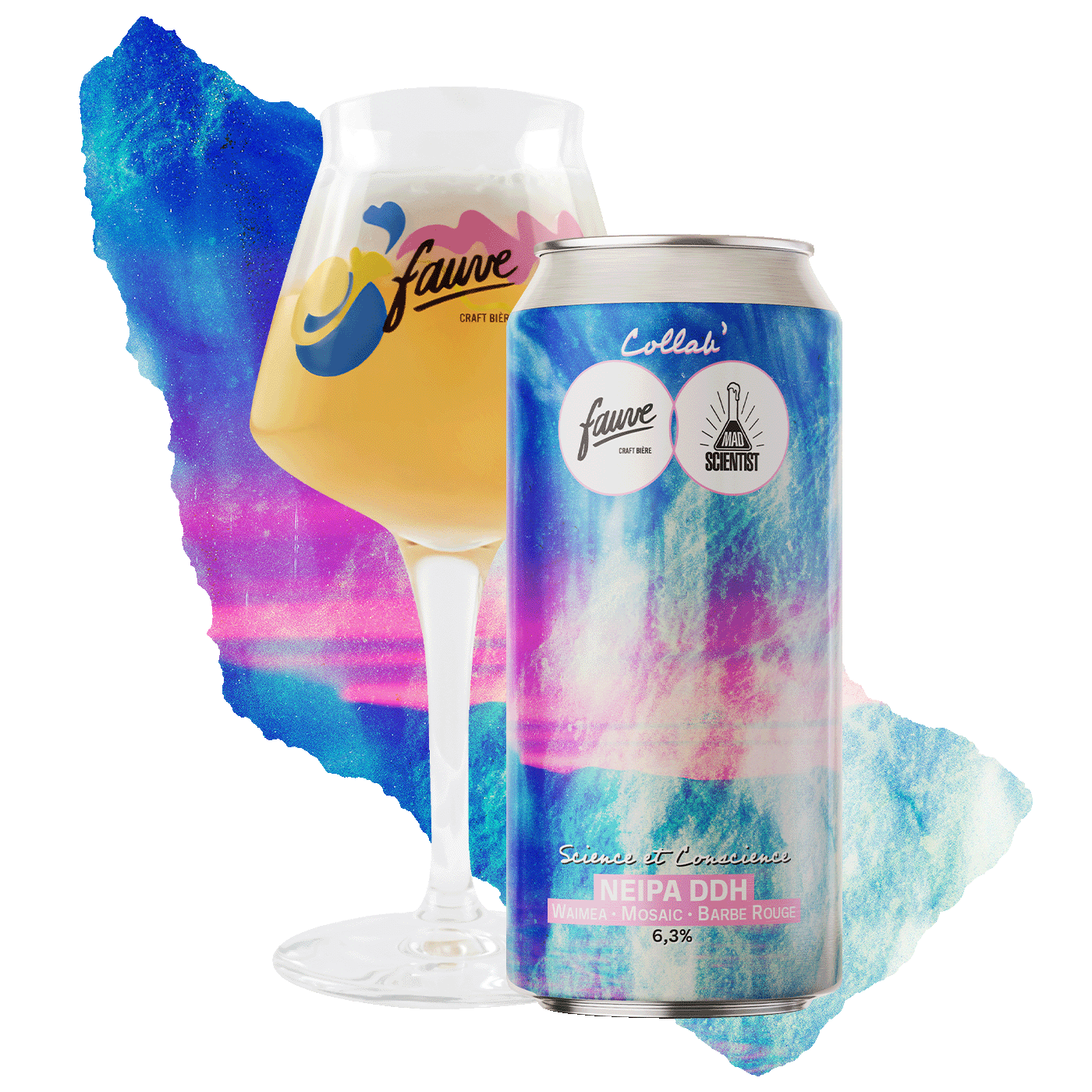 Fauve Science et Conscience NEIPA øl 44 cl boks 6,3 %
