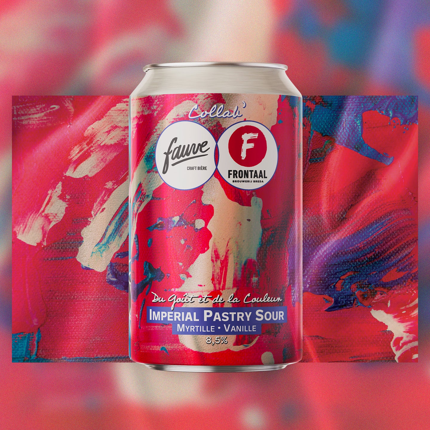 Fauve Du Goût et de la Couleur øl boks 33cL blåbær