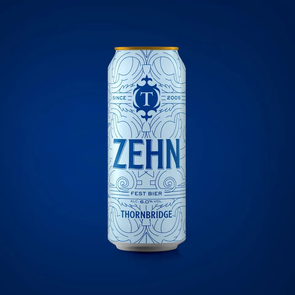 Thornbridge Zehn Fest Bier lager 440ml 6% malt