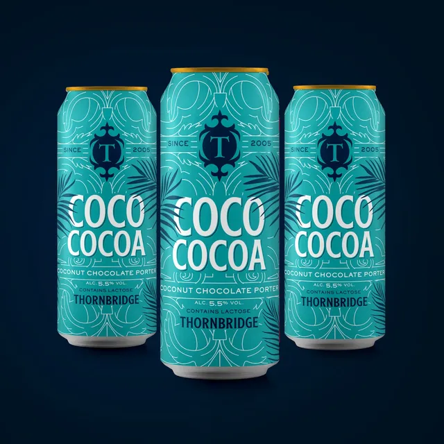Thornbridge Coco Cocoa porter øl 12x440ml kokos