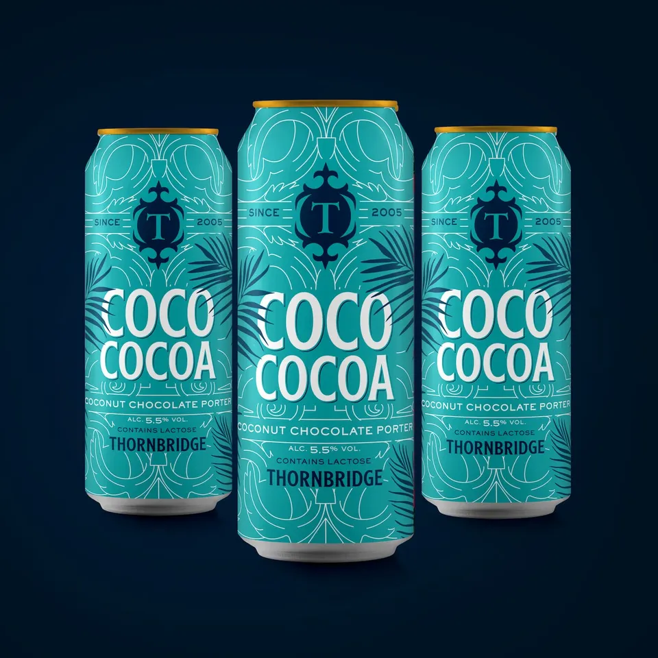 Thornbridge Coco Cocoa porter øl 12x440ml kokos