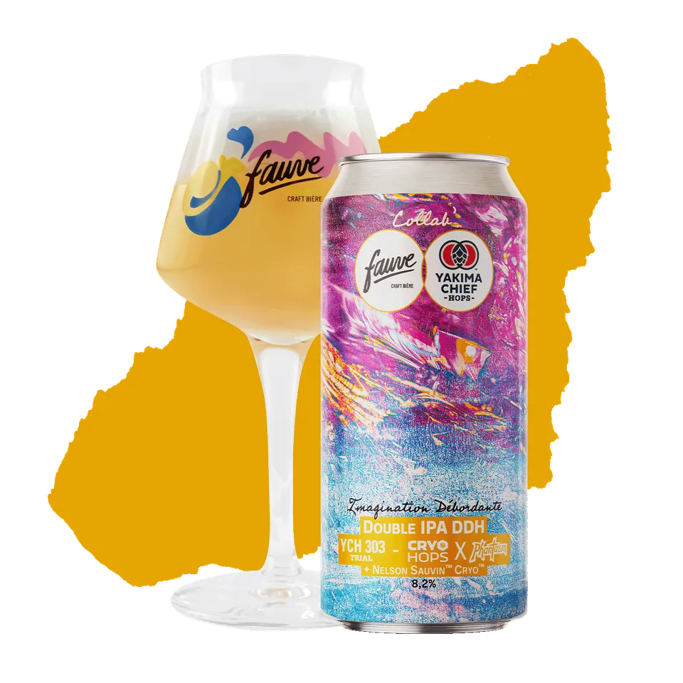 Fauve Imagination Débordante øl boks 44cL dobbel IPA