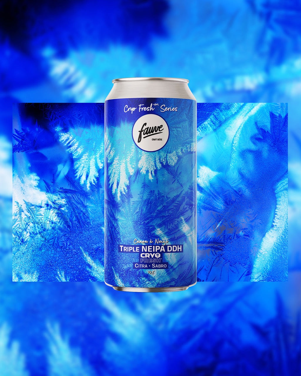Fauve Canon à Neige triple NEIPA øl 44cL boks 10%
