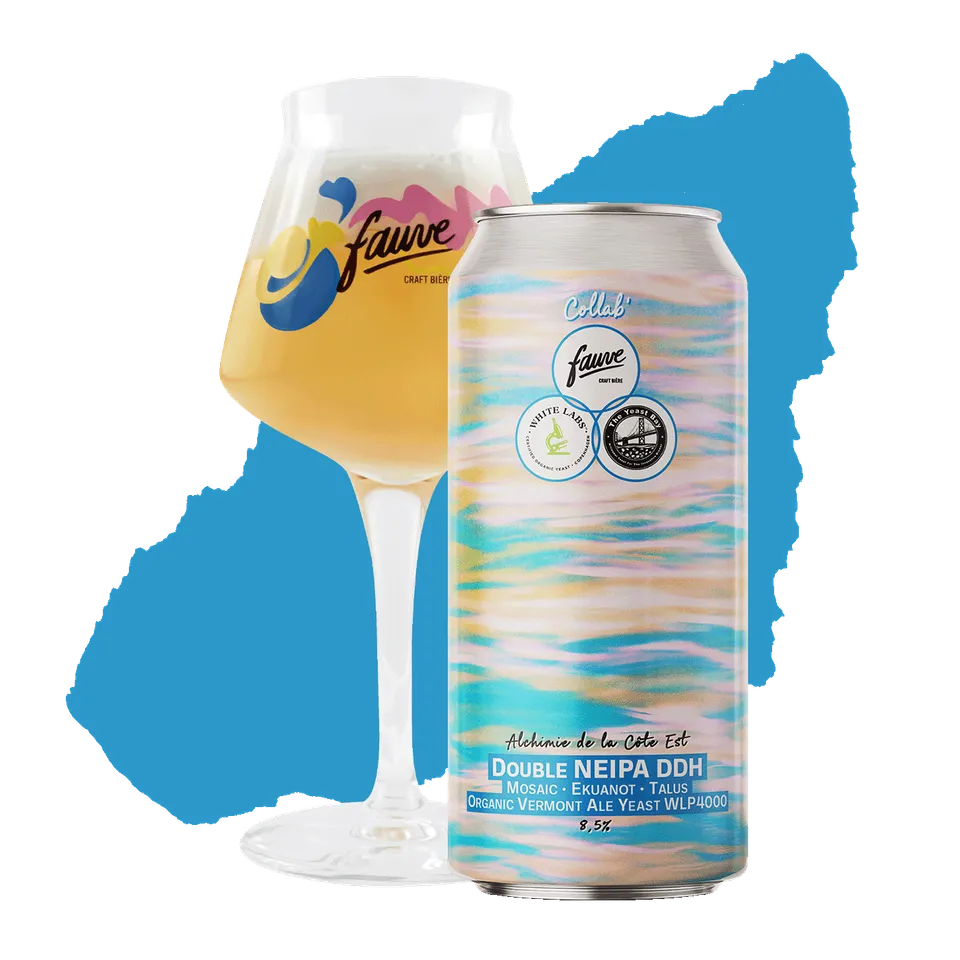 Fauve Alchimie de la Côte Est Double NEIPA øl 44 cl sterk